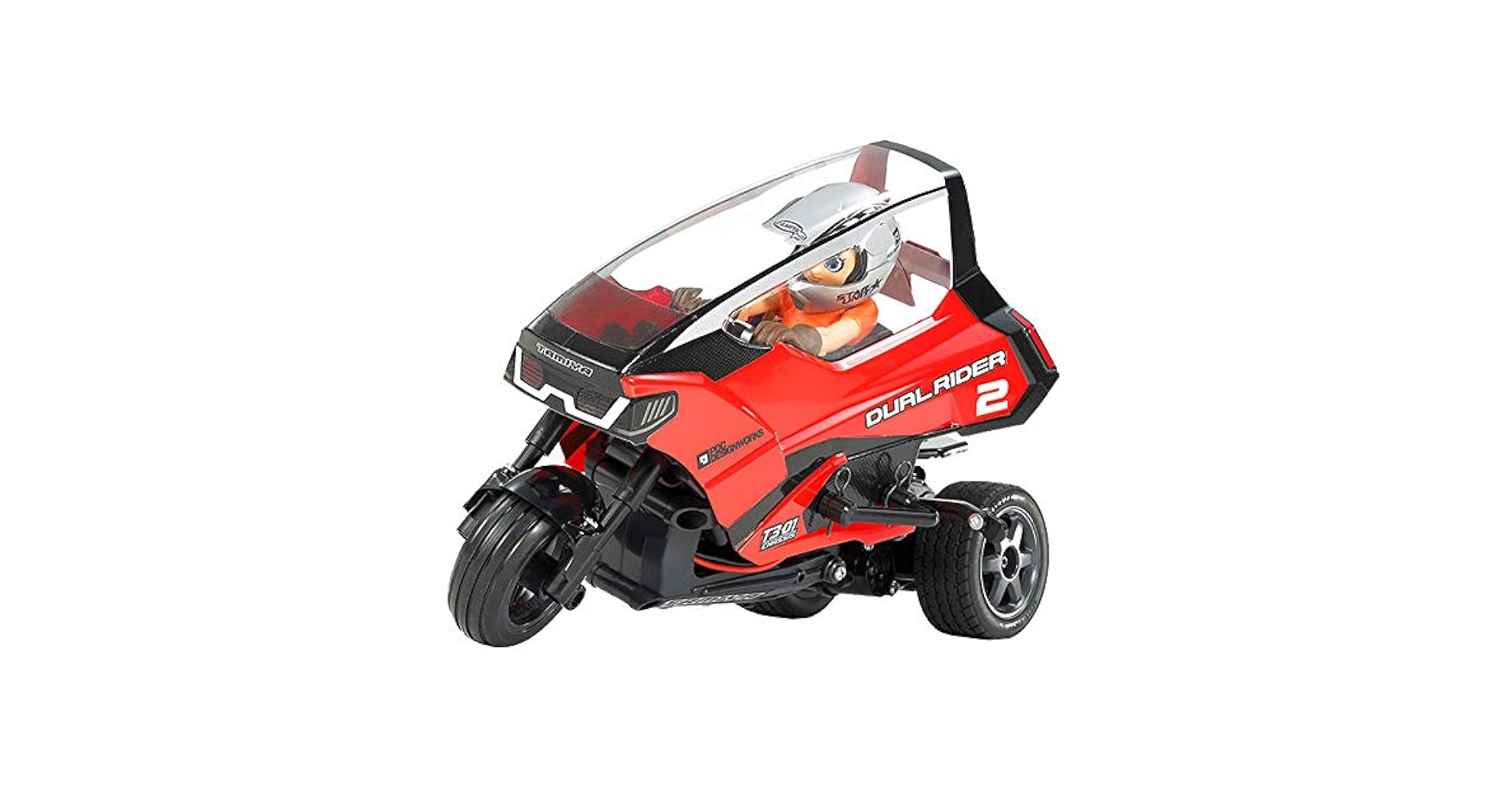 ホビーラジコン DUAL RIDER Amazon.com: Tamiya 57407 1/8 RC Dual Rider Trike Kit, T3-01